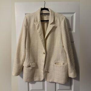 Crisp Cream Women's Blazer